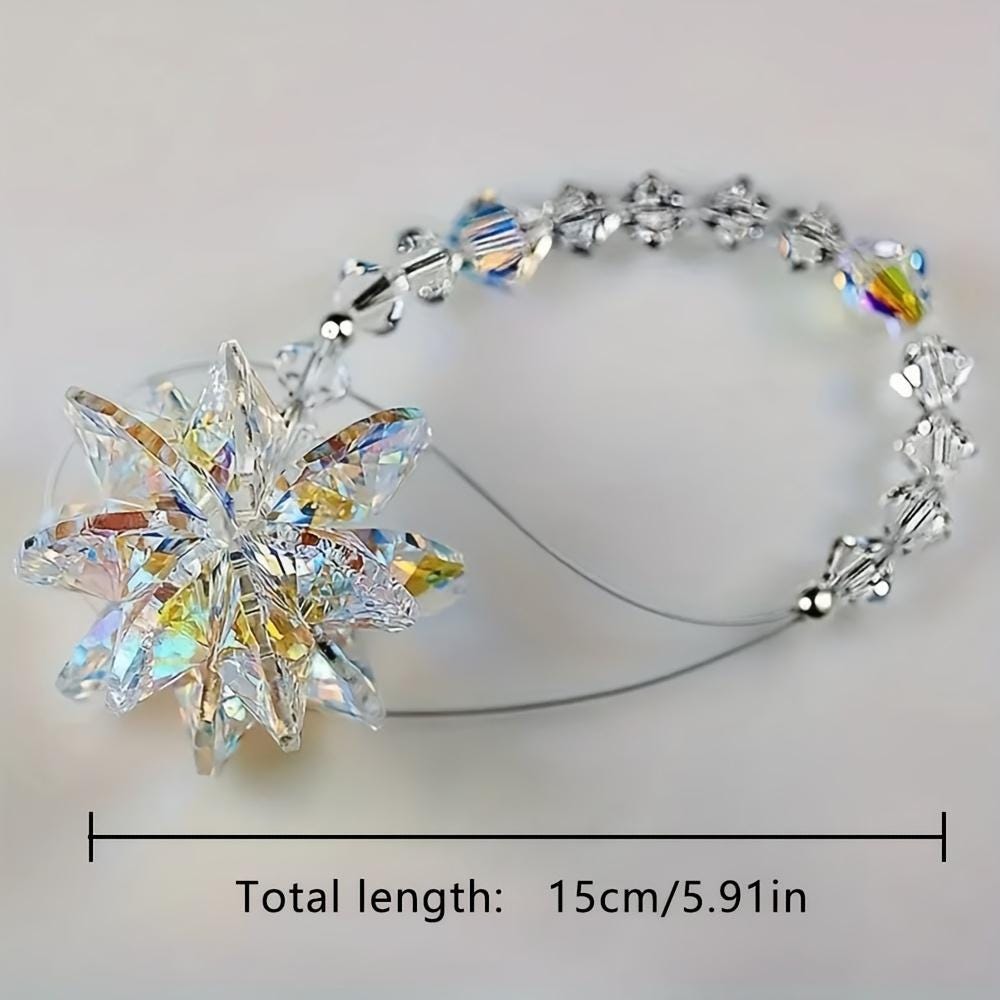 Aurora Borealis Crystal Starburst Suncatcher Rainbow Maker