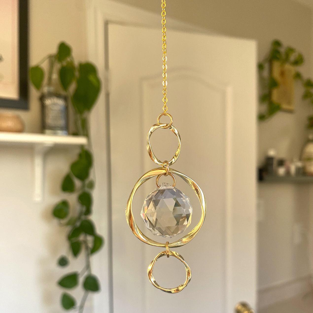Bangle Sun Catcher hanging