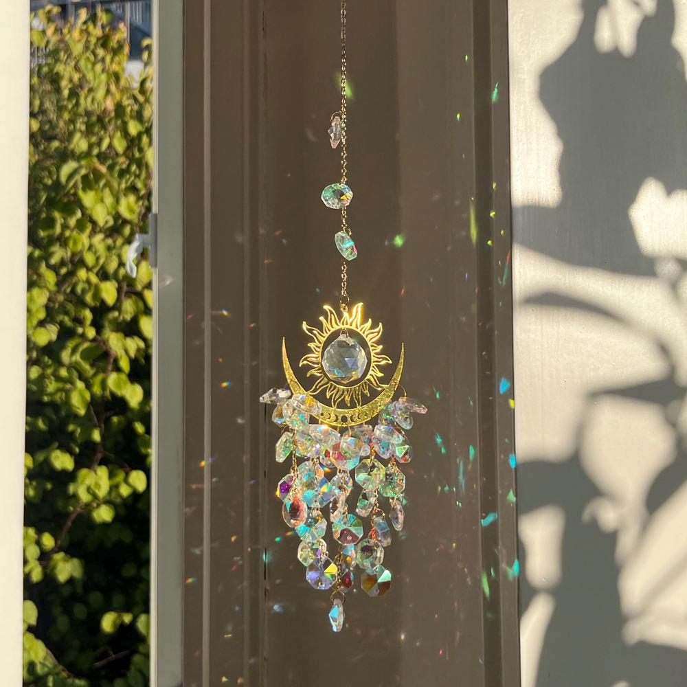 Amethyst Moon Light Suncatcher