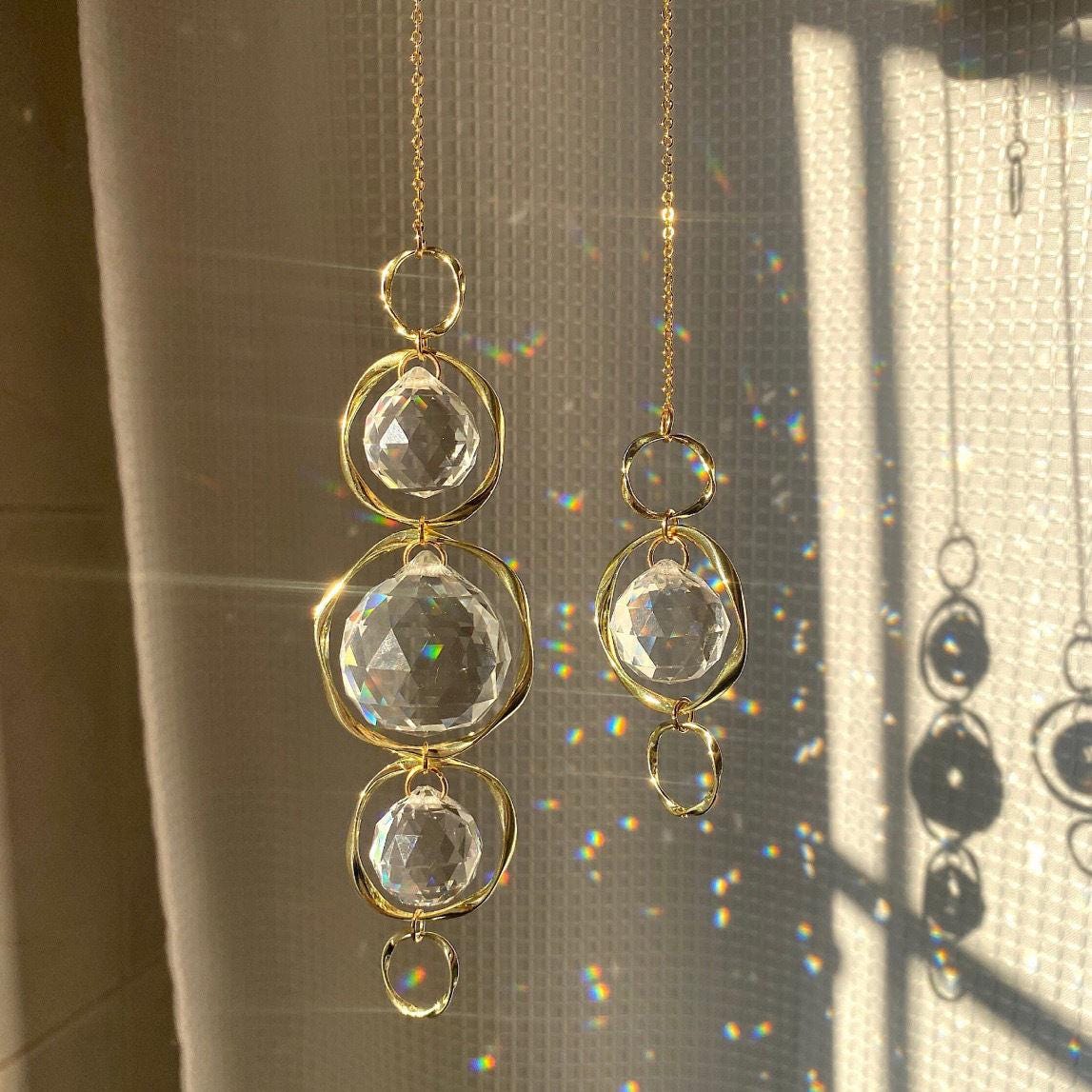 Bangle Sun Catcher hanging
