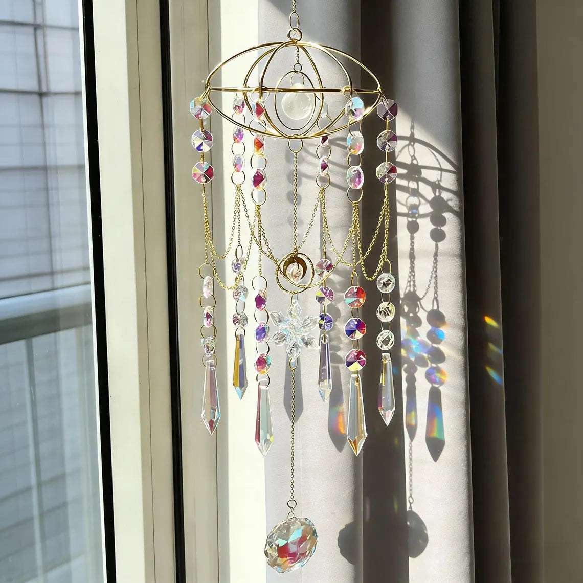 Howls Castle Inspired Room Crystal Suncatcher