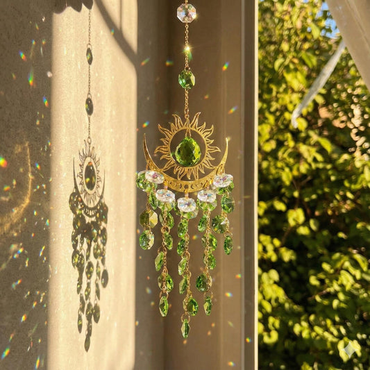 Amethyst Moon Light Suncatcher