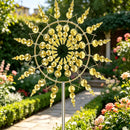 Iridescent Metal Kinetic Wind Spinner