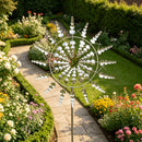 Iridescent Metal Kinetic Wind Spinner