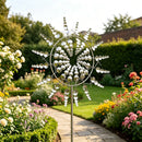Iridescent Metal Kinetic Wind Spinner