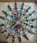 Iridescent Metal Kinetic Wind Spinner